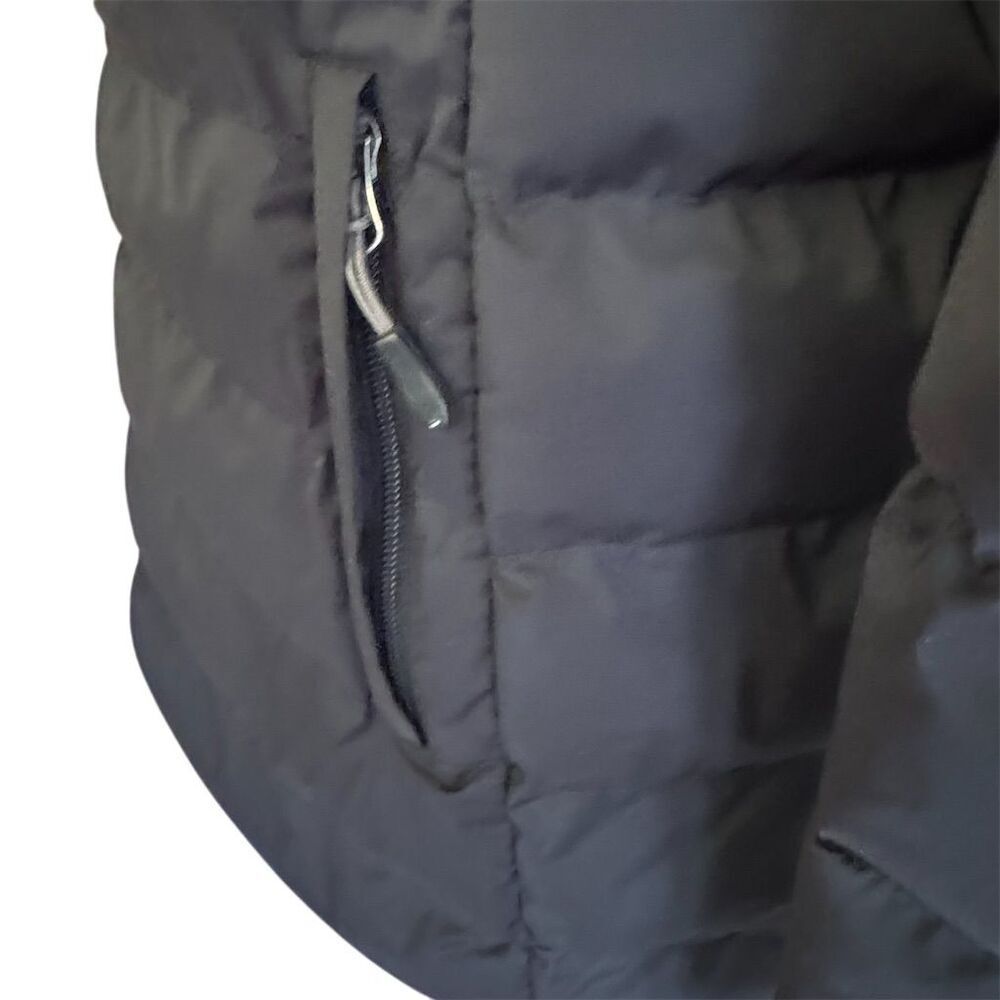 32 Degrees Heat Black Hooded Puffer Coat Women's Size XXL - Picture 5 of 11